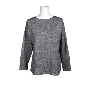 Unisex Nanso - Trikotaažist pluus, suurus 36 - Must (1)