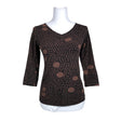 Unisex Marimekko - Trikotaažist pluus, suurus 38 - Pruun ()