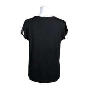 Unisex Esprit - Lühikeste käistega pluus, suurus 36 - Must (2)