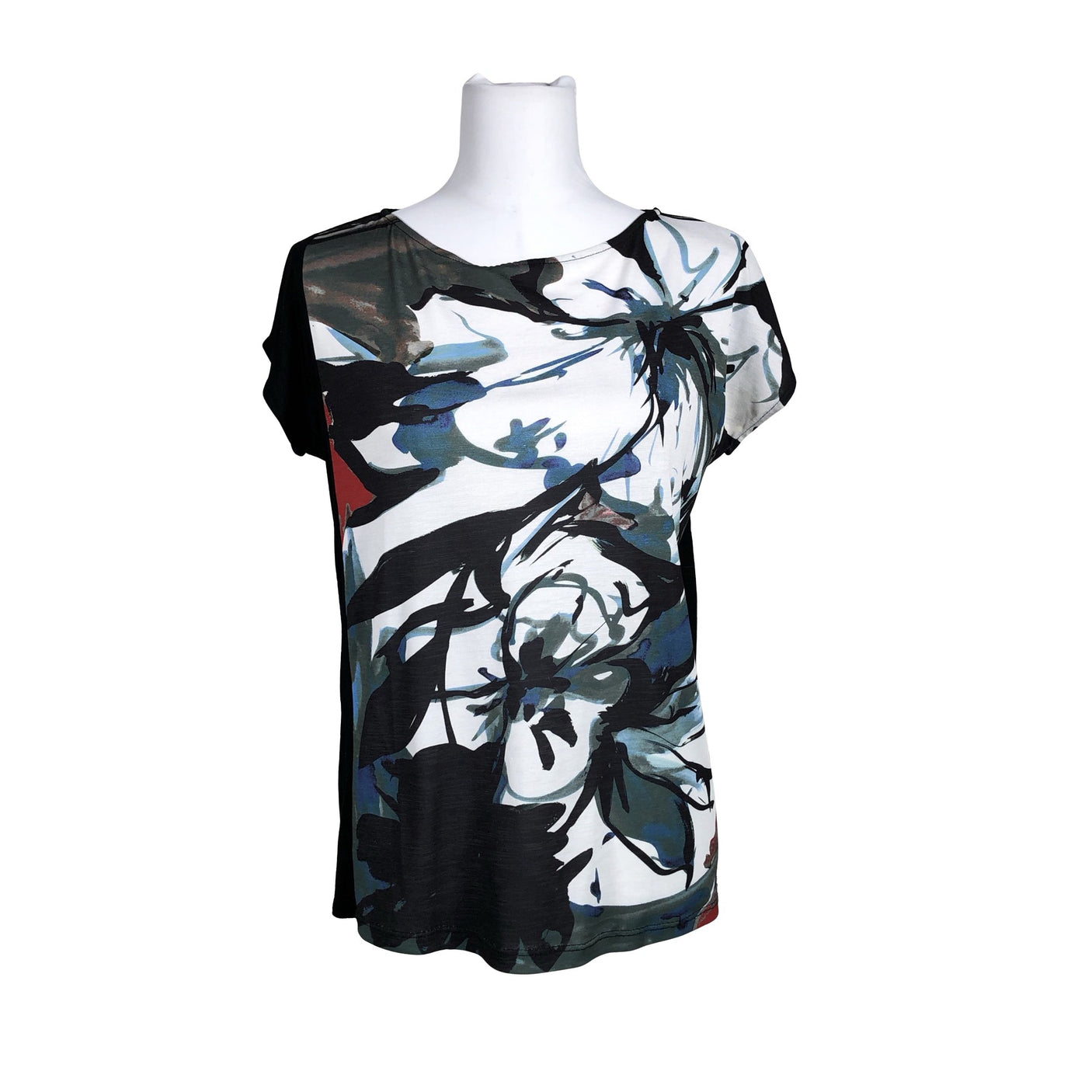 Unisex Esprit - Lühikeste käistega pluus, suurus 36 - Must (1)