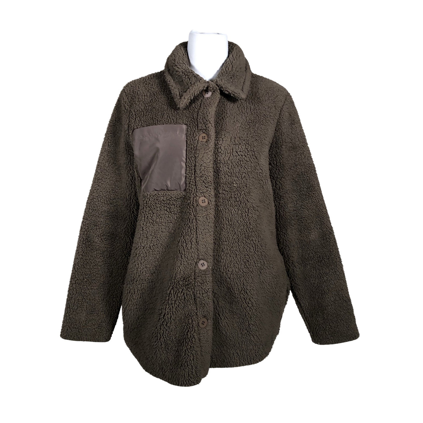 Unisex Saint Tropez - Kunstkarusnahast mantel, suurus 34 - Pruun (1)
