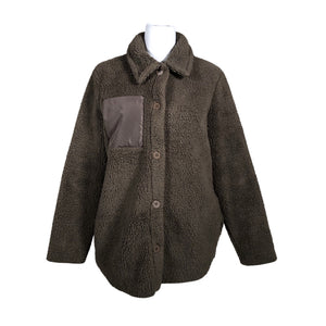 Unisex Saint Tropez - Kunstkarusnahast mantel, suurus 34 - Pruun (1)