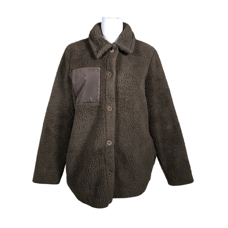 Unisex Saint Tropez - Kunstkarusnahast mantel, suurus 34 - Pruun ()