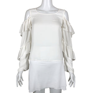 Unisex Patrizia Pepe - Pluus, suurus 38 - Valge (1)