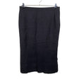Unisex Uniqlo - Kootud seelik, suurus 42 - Must ()