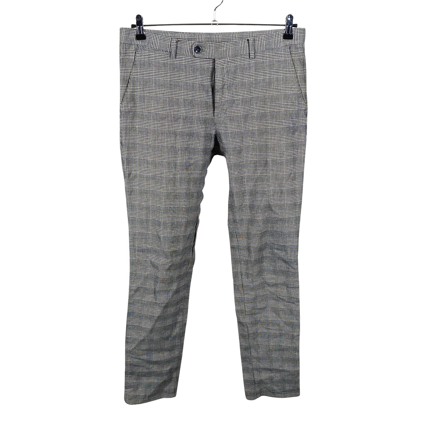 Unisex Massimo Dutti - Mittevenivad püksid, suurus 46 - Hall (1)