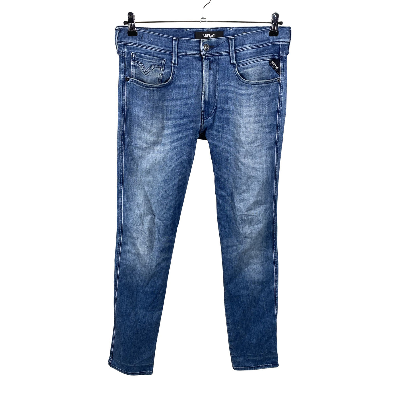 Unisex Replay - Teksad, suurus W32 - Sinine (1)