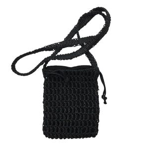 Unisex Selected - Õlakott, suurus Mini - Must (1)