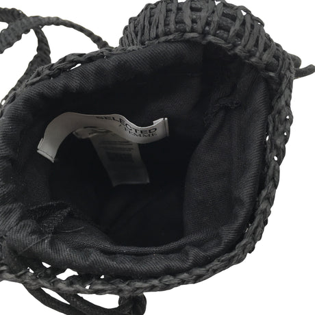 Unisex Selected - Õlakott, suurus Mini - Must (2)