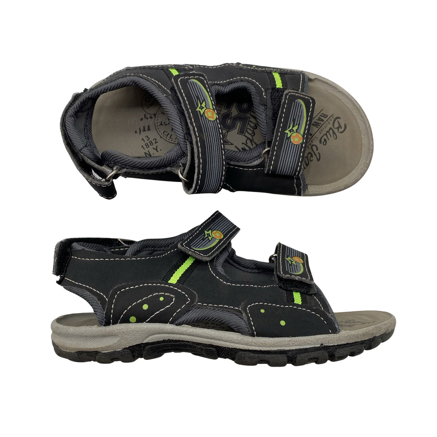 Unisex Brooklyn - Rihmikud, suurus 27 - Must (1)