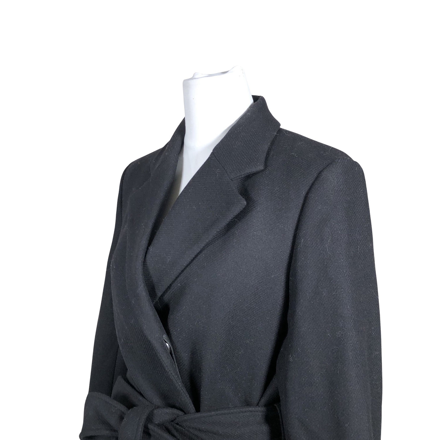 Unisex Filippa K. - Villane mantel, suurus 40 - Must (2)