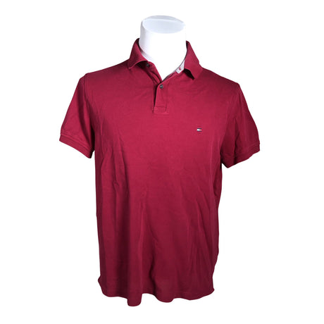 Unisex Tommy Hilfiger - Polosärk, suurus L - Punane ()