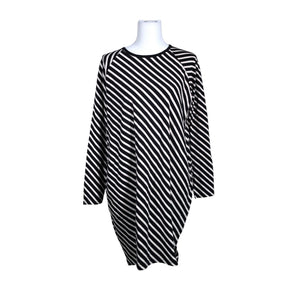 Unisex Papu - Trikotaažist kleit, suurus 38 - Must (1)