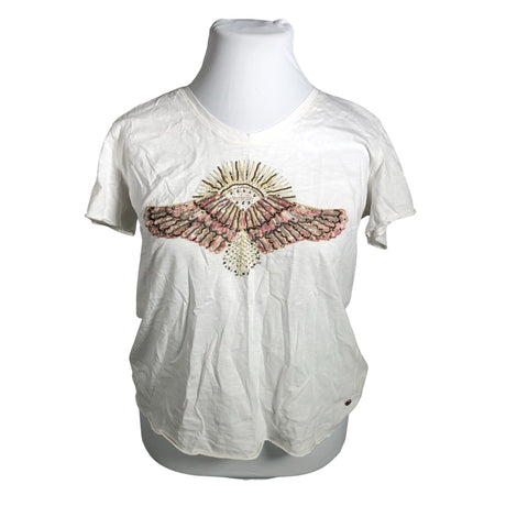 Unisex Mos Mosh - T-särk, suurus 42 - Valge ()