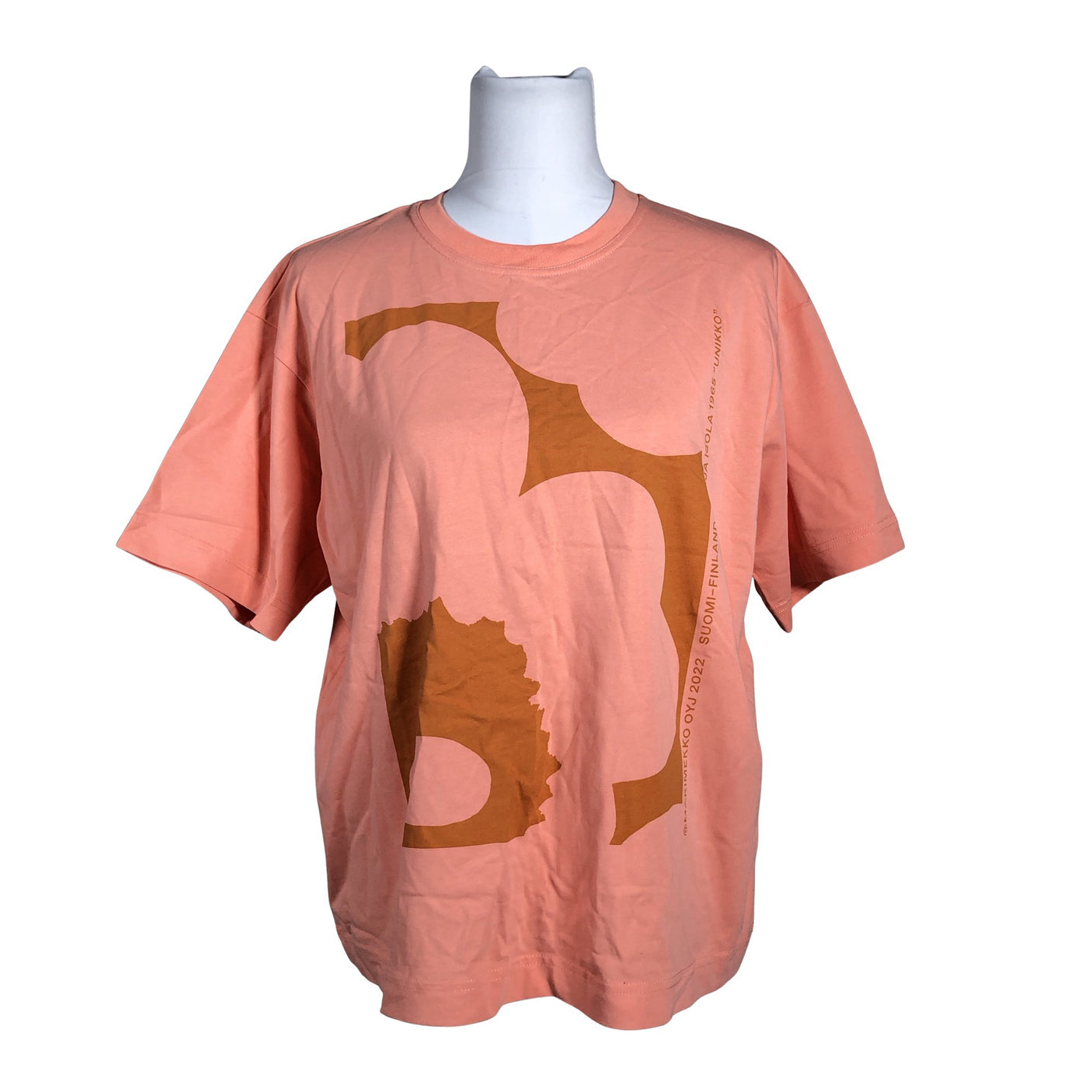 Unisex Marimekko - T-särk, suurus 34 - Heleroosa (1)