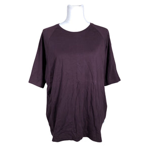 Unisex Makia - T-särk, suurus 38 - Veinipunane (1)