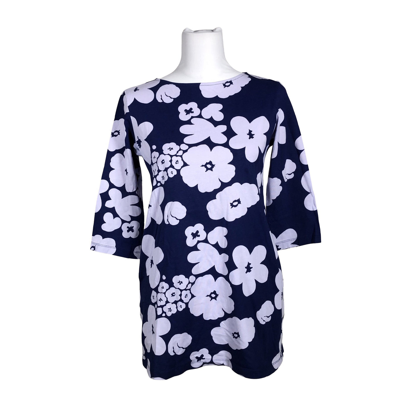 Unisex Marimekko - Trikotaažist tuunika, suurus 34 - Sinine (1)