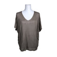 Unisex Bohemiana - Lühikeste käistega pluus, suurus 40 - Pruun ()