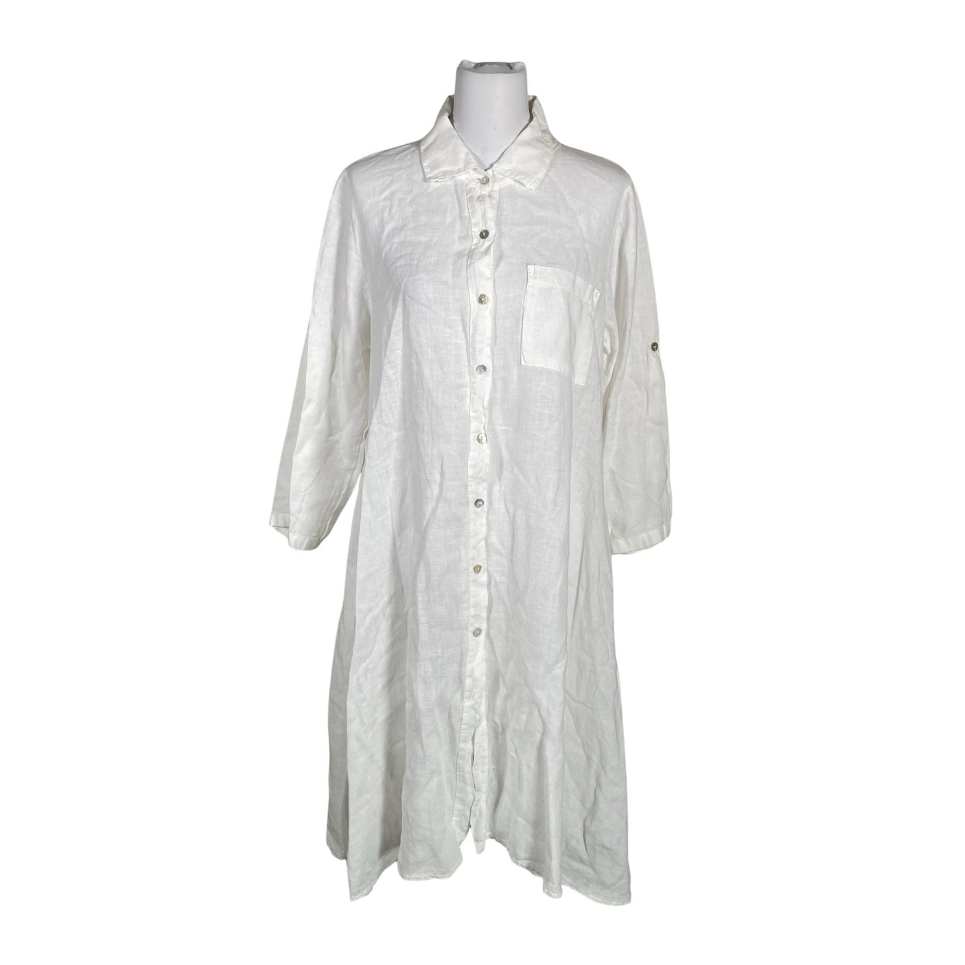 Unisex Bohemiana - Mitteveniv kleit, suurus 40 - Valge (1)