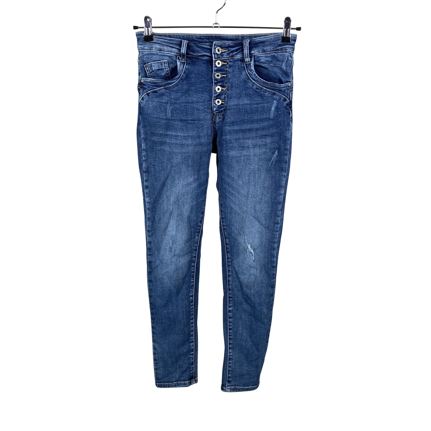 Unisex Perfect Jeans - Teksad, suurus 36 - Sinine (1)
