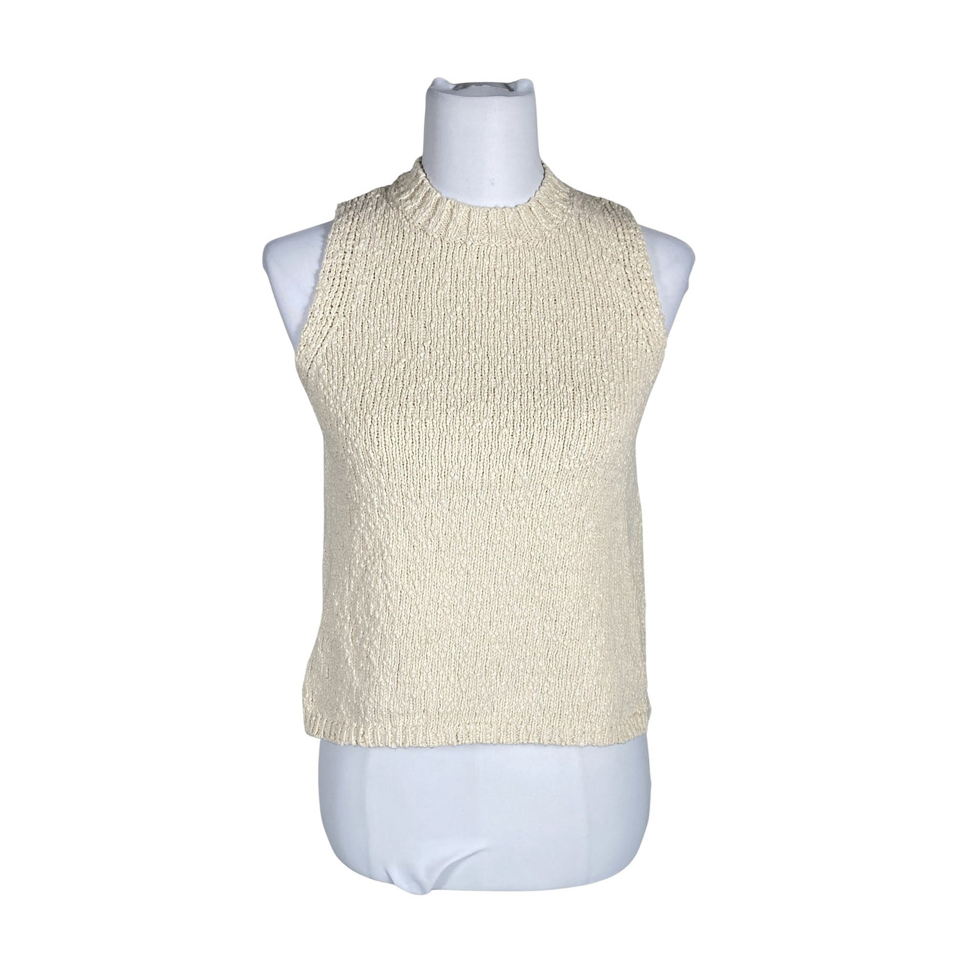Unisex Neo Noir - Kootud vest, suurus 36 - Beige (1)