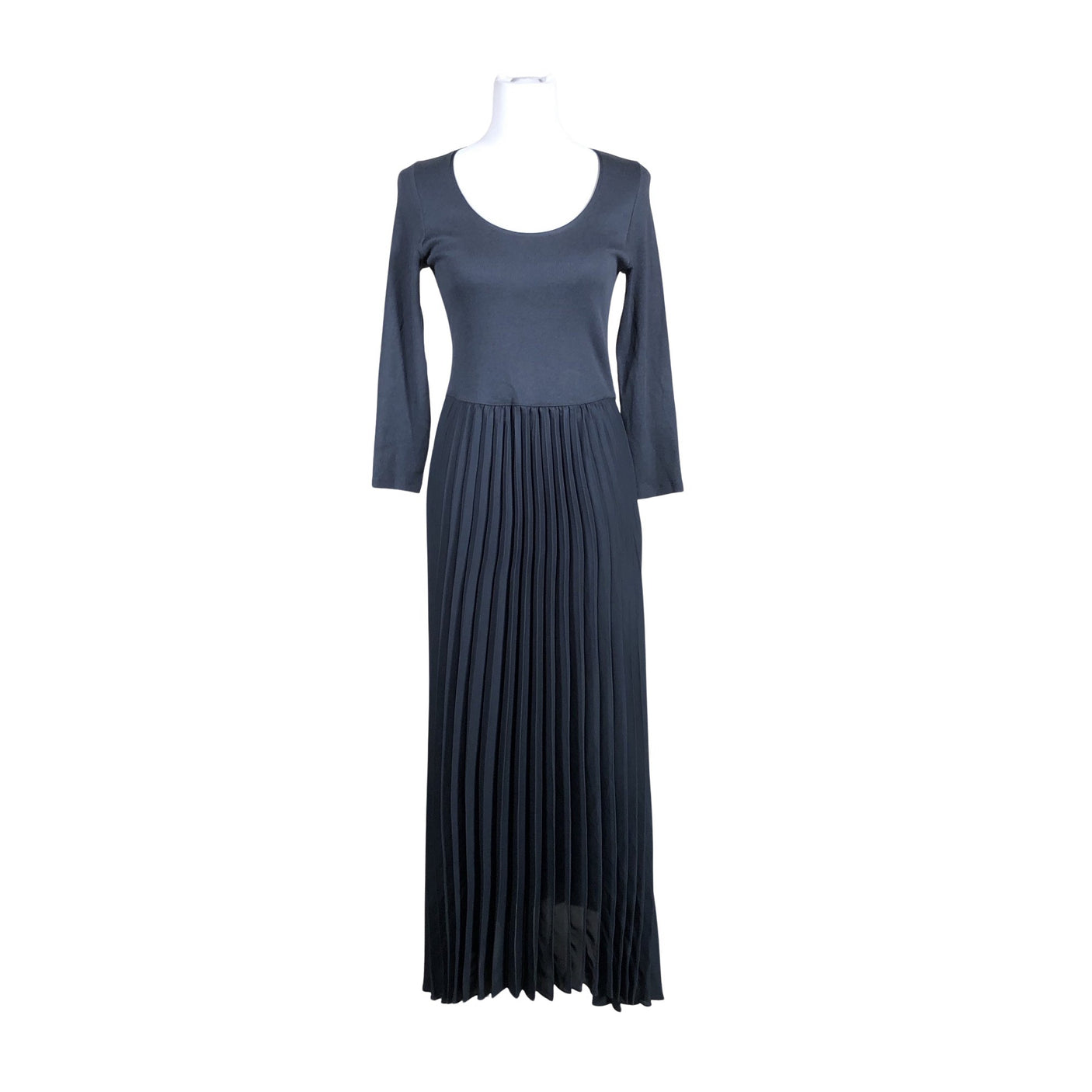 Unisex Massimo Dutti - Trikotaažist kleit, suurus 40 - Sinine (1)