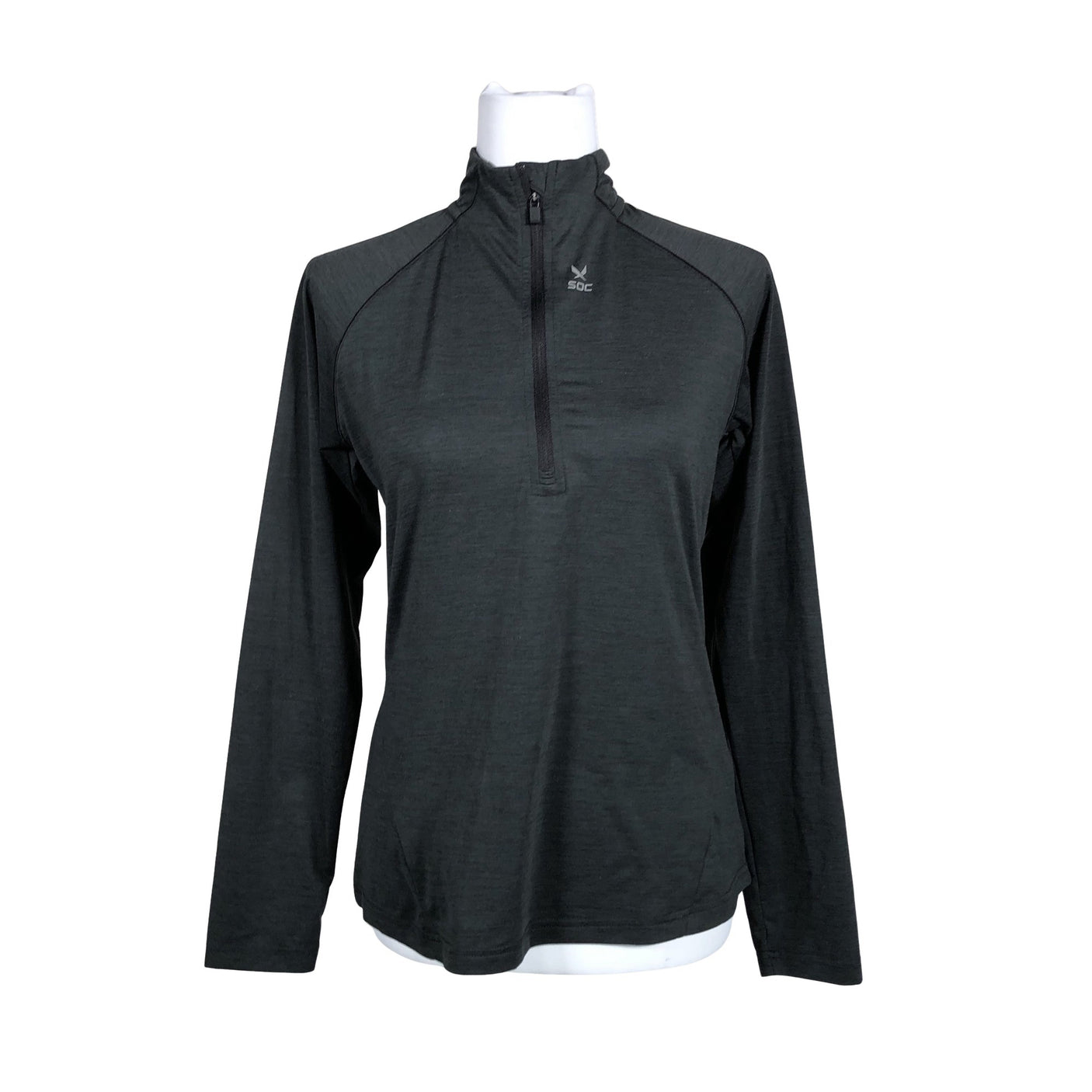 Unisex Soc - Spordisärk, pikad käised, suurus 36 - Hall (1)