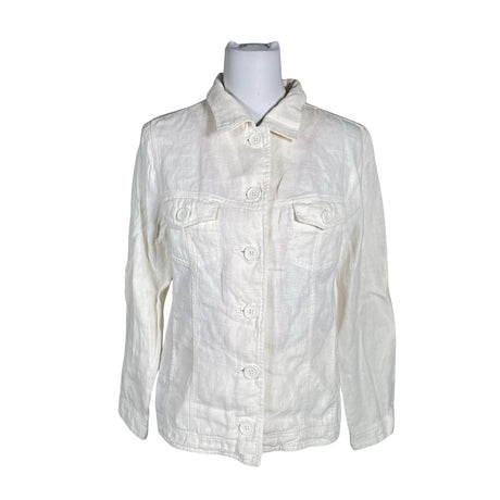 Unisex Jackpot - Õhuke jope, suurus 36 - Valge ()