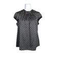 Unisex Comma - Lühikeste käistega pluus, suurus 40 - Must ()