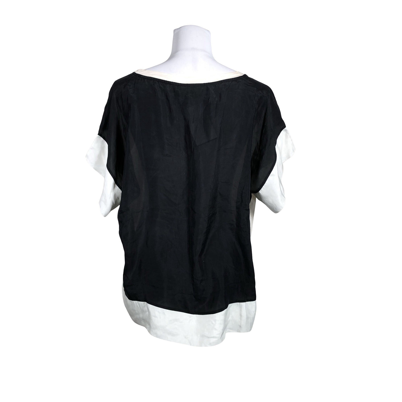 Unisex by Malene Birger - Lühikeste käistega pluus, suurus 36 - Hall (2)