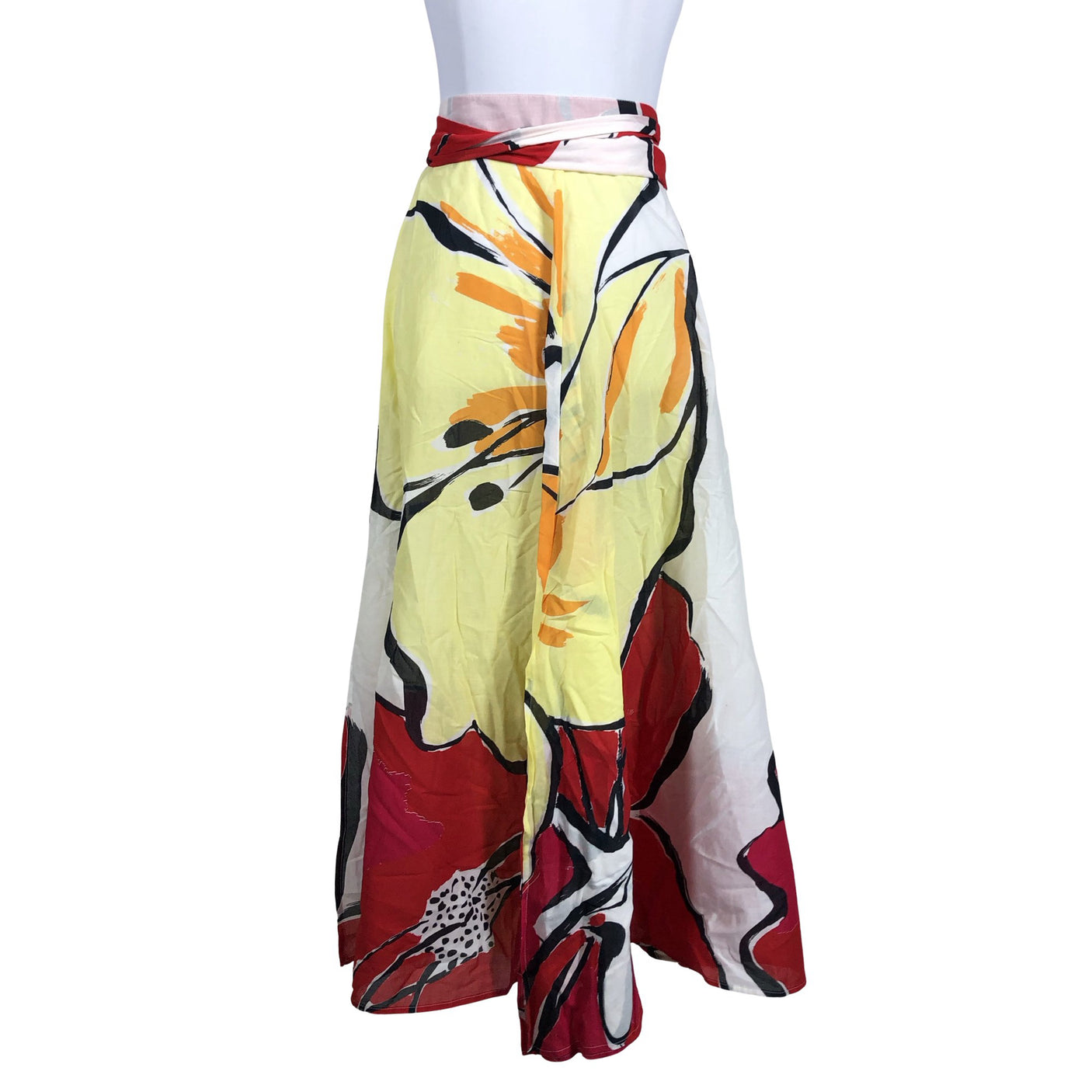 Unisex Marimekko - Mitteveniv seelik, suurus 38 - Kollane (2)