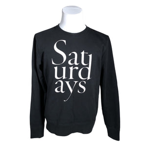 Unisex Saturdays - Dressikangast pluus, suurus M - Must (1)