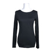 Unisex Nanso - Trikotaažist pluus, suurus 36 - Must ()