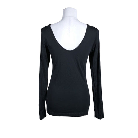 Unisex Nanso - Trikotaažist pluus, suurus 36 - Must (2)