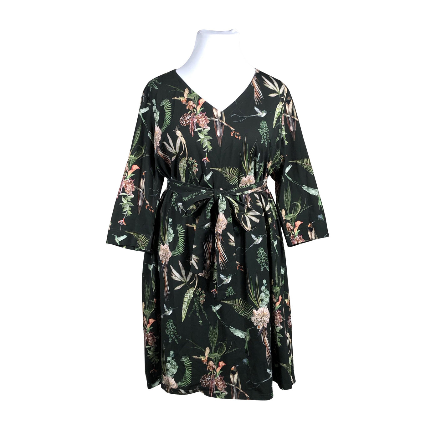 Unisex Nakoa - Trikotaažist kleit, suurus 42 - Roheline (1)