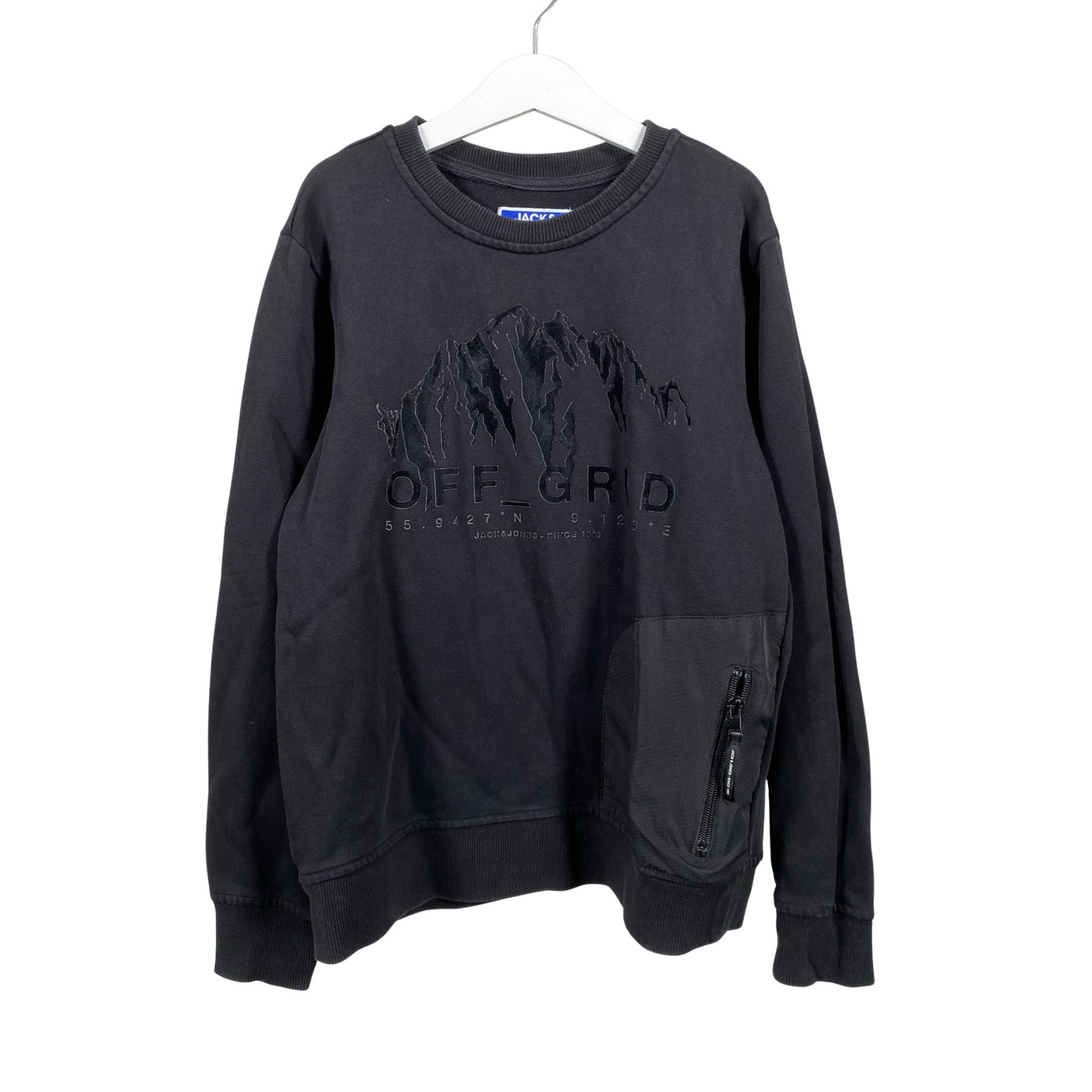 Unisex Jack & Jones - Dressikangast pluus, suurus 146 - 152 - Must (1)