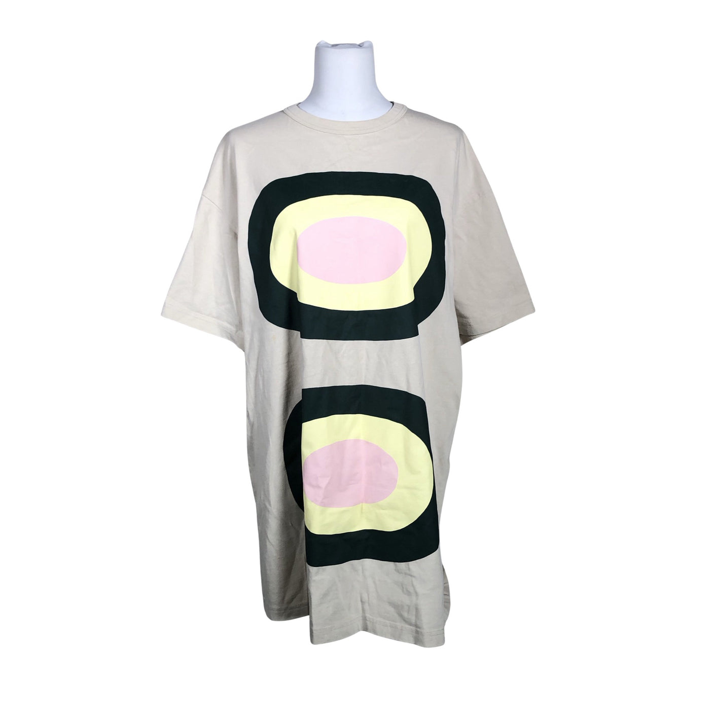 Unisex Marimekko - Trikotaažist tuunika, suurus 38 - Beige (1)