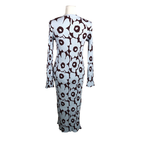 Unisex Marimekko - Trikotaažist kleit, suurus 40 - Helesinine (2)