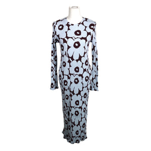 Unisex Marimekko - Trikotaažist kleit, suurus 40 - Helesinine (1)