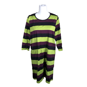 Unisex Marimekko - Trikotaažist kleit, suurus 40 - Roheline (1)