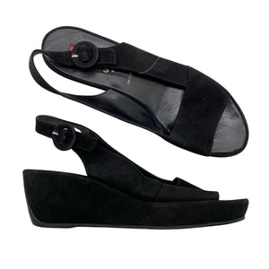 Unisex Högl - Kiilkontsaga rihmikud, suurus 39 - Must (1)