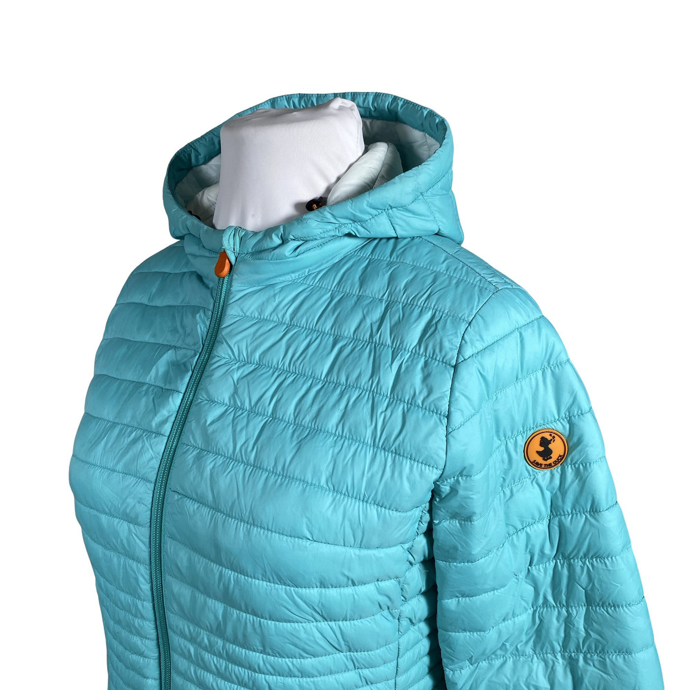 Unisex Save The Duck - Õhem talvejope, suurus 40 - Türkiis (3)