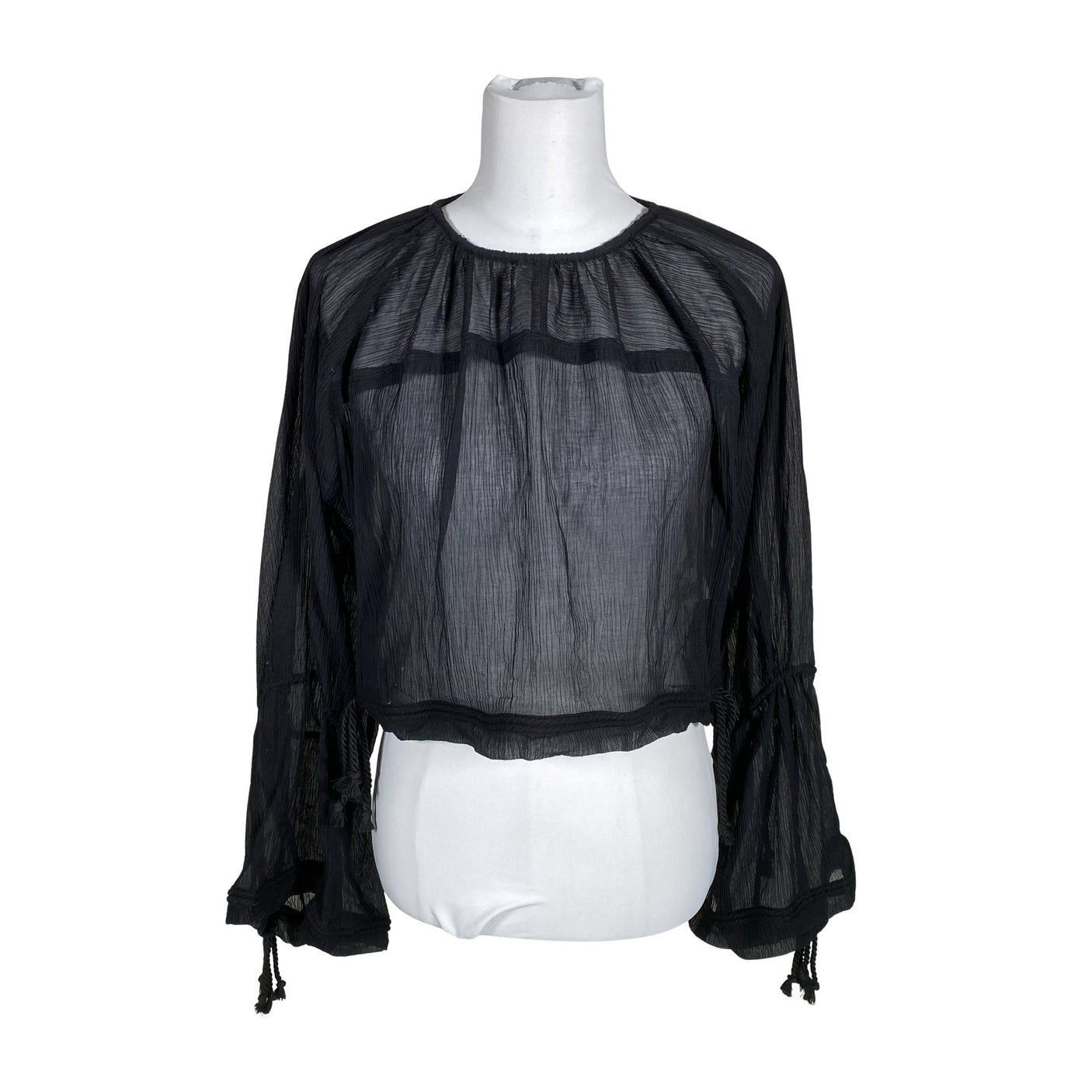 Unisex by Malene Birger - Pluus, suurus 34 - Must (1)