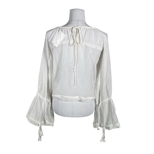 Unisex by Malene Birger - Pluus, suurus 36 - Valge (2)