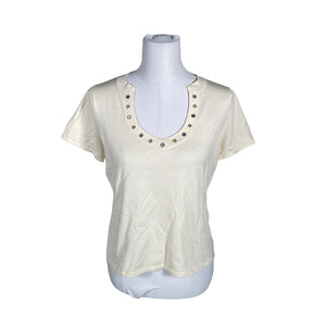 Unisex August Silk - Kampsun, suurus 40 - Looduslik valge (1)