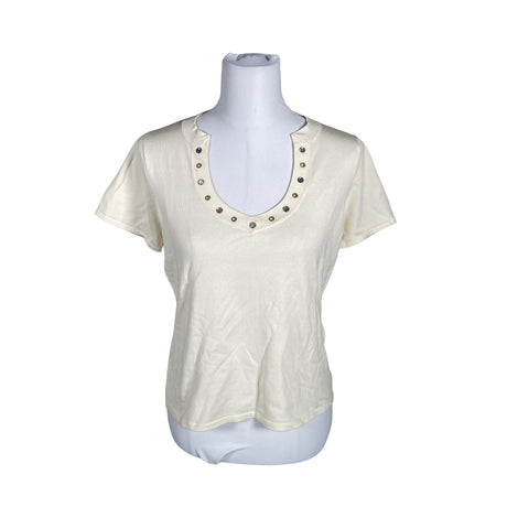 Unisex August Silk - Kampsun, suurus 40 - Looduslik valge ()