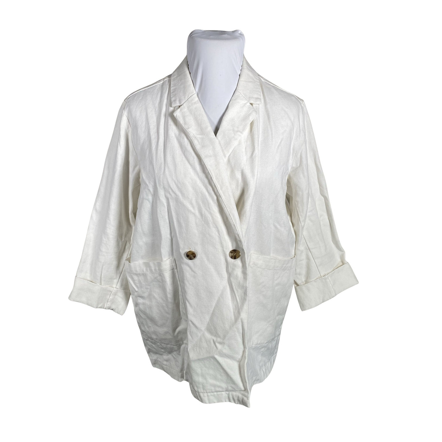 Unisex Makia - Jakk, suurus 42 - Valge (1)