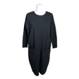 Unisex Papu - Trikotaažist kleit, suurus 36 - Must ()