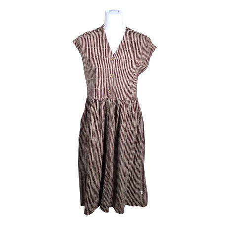Unisex Mainio - Trikotaažist kleit, suurus 34 - Pruun ()