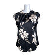 Unisex Comma - Lühikeste käistega pluus, suurus 34 - Must ()